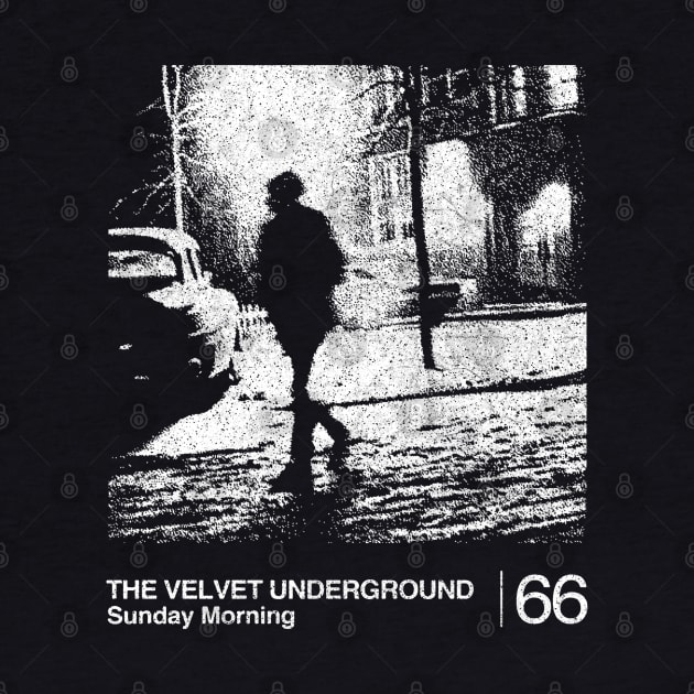 Sunday Morning / The Velvet Underground / Minimalist Graphic Artwork Design by saudade